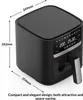OKYUK Heißluftfritteuse 6L XL, 1200W Airfryer mit 8 Produktbild-Vorschau 2