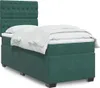 Boxspringbett mit Matratze Dunkelgrün 80x200 cm Samt Produktbild-Vorschau 2