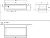 Villeroy & Boch K40003GF Sideboard Antao K40 1000x268x500mm Produktbild-Vorschau 2