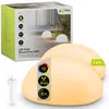 2er-Set LED-Solar-Dekoleuchte Stein, 24 cm, Größe M, RGBW Produktbild-Vorschau 2