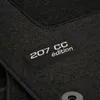 Logo Tapis De Sol Noir Velours Sur Mesure Pour Peugeot 207 Voir les images du produit 4