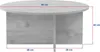 Skye Decor, Soleil - Travertine, Couchtisch, Travertin, 100 Produktbild-Vorschau 7