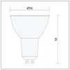 LED žárovka SMD GU10 230V 18×SMD 5W 400lm teplá bílá Náhled obrázku produktu 3