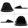 ONVAYA® ABS Gästepantoffel | Eule | schwarz | 6er Set | Produktbild-Vorschau 7