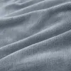 A close-up view of a soft, light blue blanket with visible folds and texture. Produktbild-Vorschau