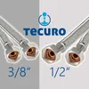 tecuro Verbindungsschlauch, 3/8 ÜWM x 3/8 AG x 300 mm, Produktbild-Vorschau 3