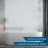 TEXMAXX® Duschrollo für Badewanne mit Seitenzug - Produktbild-Vorschau 5