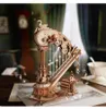3D puzzle, Hudobná krabička Magic Harp, Drevo, ROKR, 350 Náhľad obrázku produktu 2
