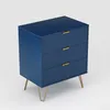 CDGlobal Kommode mit 3 Schublanden,40x60x70 cm, Schrank mit Produktbild-Vorschau 4