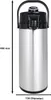 Carafe isotherme en acier inoxydable avec pompe intégrée, Voir les images du produit 13