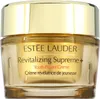 A close-up studio shot of an Estee Lauder Revitalizing Supreme+ Youth Power Cream jar. Anteprima dell’immagine prodotto