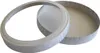 Laternendeckel/Laternenboden, D: 15,3 cm, weiß, 1 Paar Produktbild-Vorschau 1