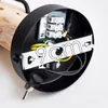 Aprica »Aprica« Wandlampe aus Metall/Holz in Schwarz/Natur Produktbild-Vorschau 5