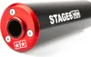 Marmitta Stage6 Streetrace Cnc Rosso Nero Derbi / Am6 Anteprima dell’immagine prodotto 10