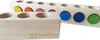 Holz Buntstiftsortierer ORGANIZER Montessori 6 Farben Produktbild-Vorschau 3