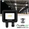 LUMILED LED Strahler 10W Superhell Außenstrahler 1100Lm LED Produktbild-Vorschau 3