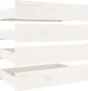 vidaXL Lit avec tiroirs blanc 140x200 cm Voir les images du produit 6