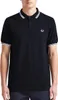 Polo Fred Perry Twin Tipped regular fit in cotone Anteprima dell’immagine prodotto 1