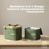 BigDean 2-in-1 Picknicktasche mit herausnehmbarer Produktbild-Vorschau 2