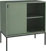 Credenza 'Eidsvoll' con vetro rigato 80x45x85cm Verde Anteprima dell’immagine prodotto 5