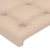 vidaXL Kopfteil mit Ohren Cappuccino-Braun 203x23x118/128cm Produktbild-Vorschau 5