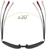 Lunettes de soleil polarisées pour hommes, noires, monture Voir les images du produit 17