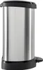 Tretabfalleimer | 40 Liter Fassungsvermögen | Metall-Optik Produktbild-Vorschau 1