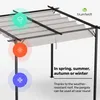 BlumfeldtBlumfeldt Pantheon Robust, altana ogrodowa, 3 x 3 Podgląd zdjęcia produktu 5