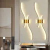 100CM Gold LED Touch-Wandleuchten Innen Großes Produktbild-Vorschau 6