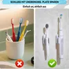 2er-Set Zahnbürstenhalter zur Wandmontage, wasserdichter Produktbild-Vorschau 4
