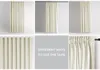 A collage of images showing different ways to use curtain tape. Podgląd zdjęcia produktu