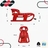 KOTARBAU® Luge Enfant avec Dossier et Ceinture Plastique Voir les images du produit 2