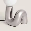Tischlampe Keramik Arlo S Silber Produktbild-Vorschau 6