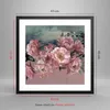 Gerahmtes Poster - Schwarzer Rahmen - Blumen Schmetterling Produktbild-Vorschau 5