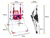 2in1 Skyline Kinderschaukel Babyschaukel Babywippe Produktbild-Vorschau 13
