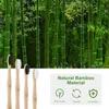 Bio Bambus Zahnbürsten 10er Pack BPA-frei Holz Zahnbürste Produktbild-Vorschau 2