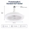 ventilateur de plafond 30W avec éclairage et télécommande, Voir les images du produit 6
