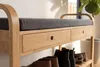 riess-ambiente Schuhbank ZEN-BO 100cm natur grau massiver Produktbild-Vorschau 9