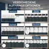 Collage showing different ways to hang curtains. Produktbild-Vorschau