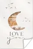 MuchoWow® Poster Zitate - Sprichwörter - Kinder - Liebe Produktbild-Vorschau 1