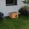QLS Kattenhuis voor buiten, hout, 40x50x37 cm, inklapbaar Productafbeelding-voorbeeld 4