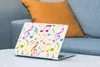 MuchoWow® Laptop Aufkleber Sticker Cover Musik - Patterns - Produktbild-Vorschau 4