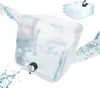 Lot de 4 bidons d'eau pliables Relaxdays, 20 l, bidons Voir les images du produit 1