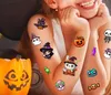 Halloween: Grappige en enge tijdelijke tatoeages. Motieven: Productafbeelding-voorbeeld 3