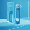 Borraccia in vetro con rivestimento in silicone Wessper – 1 Anteprima dell’immagine prodotto 6