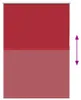 vidaXL Verdunkelungsrollo Rot 105x150cm Stoffbreite 100,7cm Produktbild-Vorschau 5