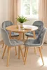 Ekspand | Chaise de salle à manger WF1012 - Gris clair - Voir les images du produit 2