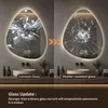 Lustro do łazienki LED z oświetleniem, asymetryczne, z Podgląd zdjęcia produktu 10