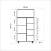 Skye Decor, Kiler- Kiler VEL, Sonomo, Schuhschränke, Produktbild-Vorschau 8