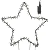 XL Tuinverlichting, zwarte kerstster, 60 cm met adapter - Productafbeelding-voorbeeld 3